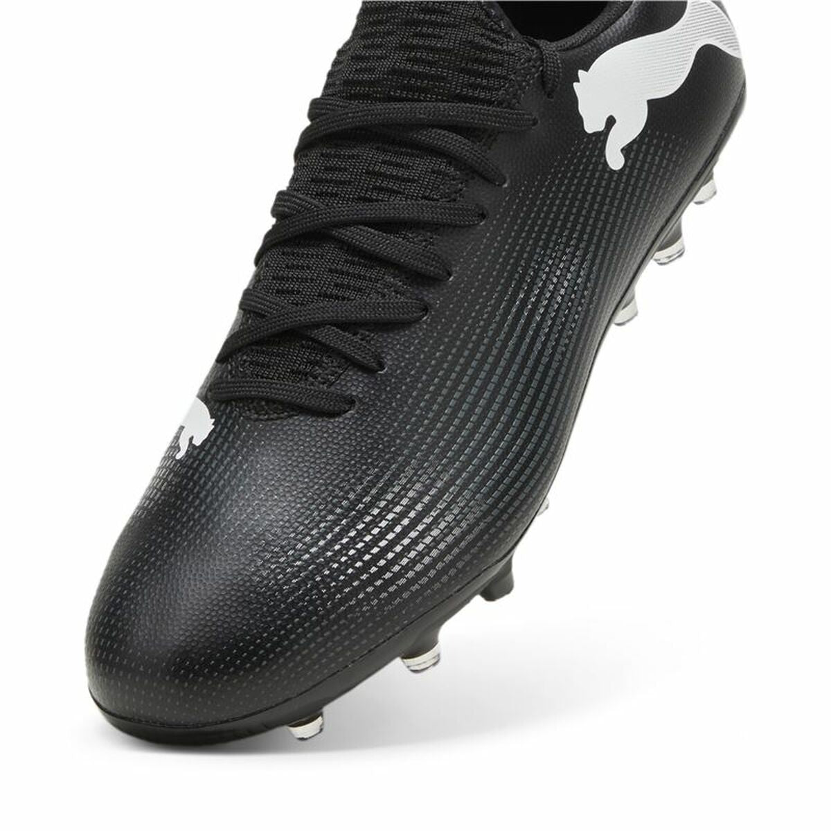 Adult's Football Boots Puma Future 7 Match MG White Black-2