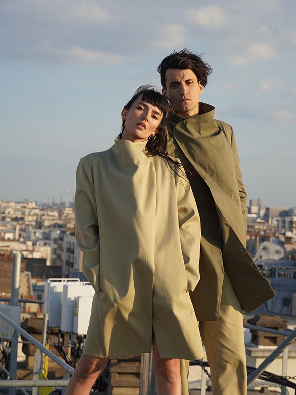 Koto Coat - Natural raw