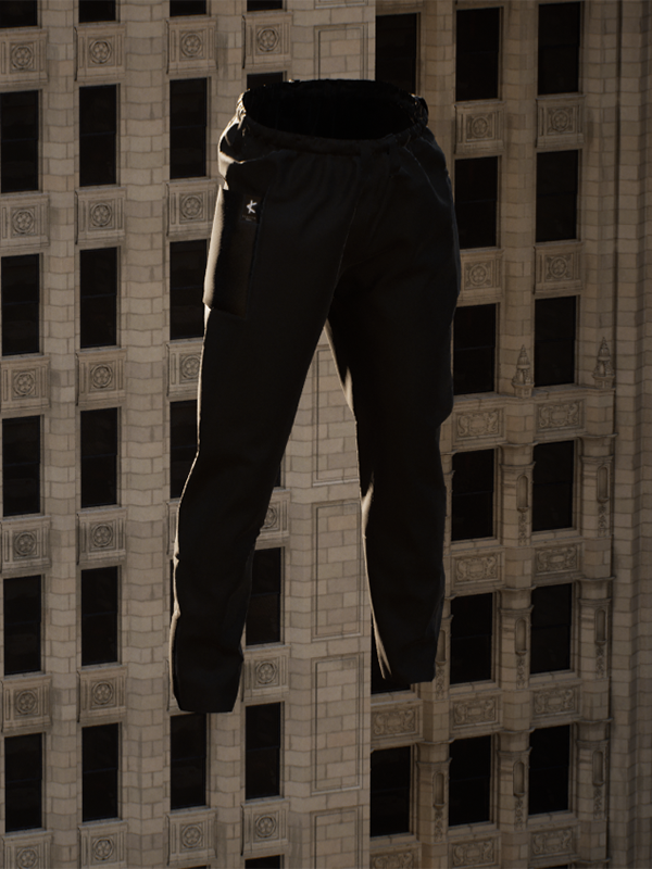 Taitsu Pants - Full Black