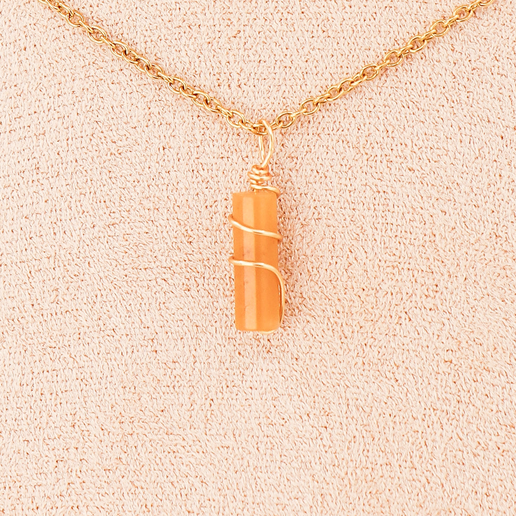 Pendant | Mini Jade Pillars "Plum Blossoms"