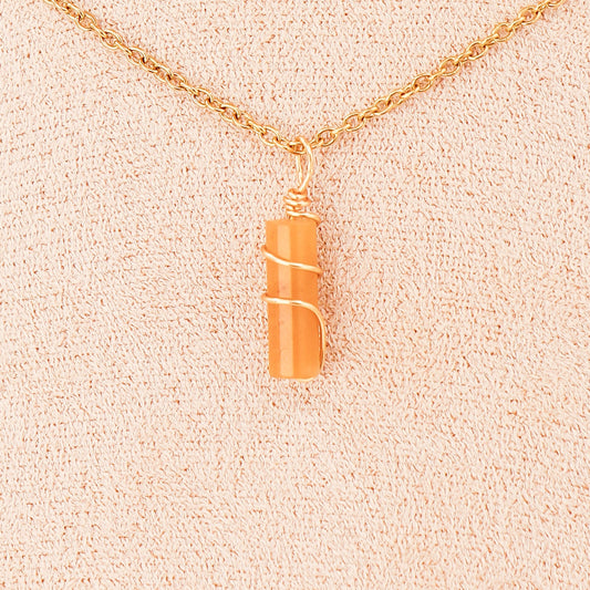 Pendant | Mini Jade Pillars "Plum Blossoms"